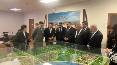 Sorgun Belediye Başkanı Mustafa Erkut Ekinci, beraberindeki heyetle Kazakistan’da bir