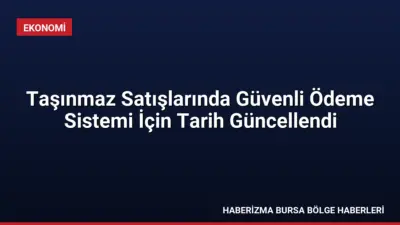 Taşınmaz satışlarında nakit veya havale işlemlerini güvence altına alan Güvenli
