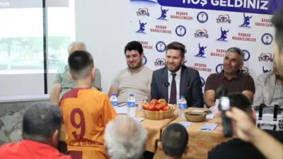 Tavas Belediye Başkanı Kadir Tatık, Yorga Mahallesi sakinleriyle bir araya