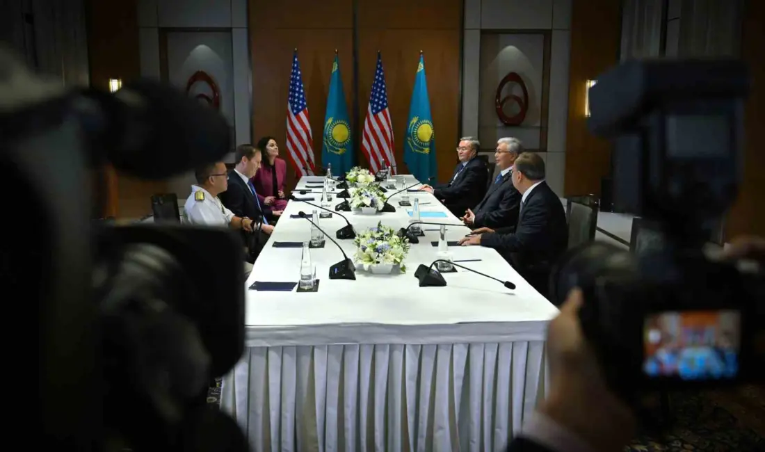 Kazakistan Cumhurbaşkanı Kasım Cömert Tokayev, Hindistan’ın başkenti Yeni Delhi’de düzenlenen