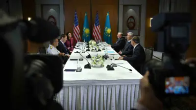 Kazakistan Cumhurbaşkanı Kasım Cömert Tokayev, Hindistan’ın başkenti Yeni Delhi’de düzenlenen