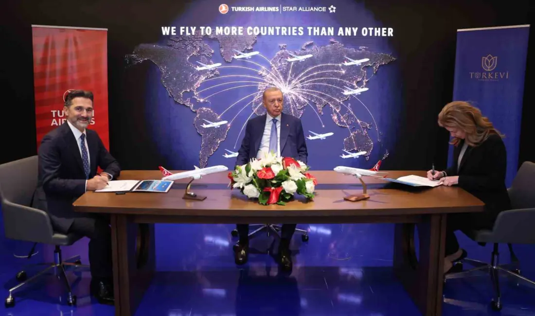 Türk Hava Yolları (THY), Boeing ile yapılan anlaşma kapsamında, 100’ü