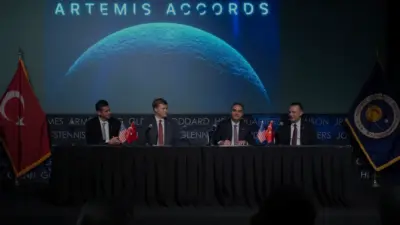 Türkiye, uzayın barışçıl keşfini amaçlayan Artemis Mutabakatı’na 71’inci ülke olarak