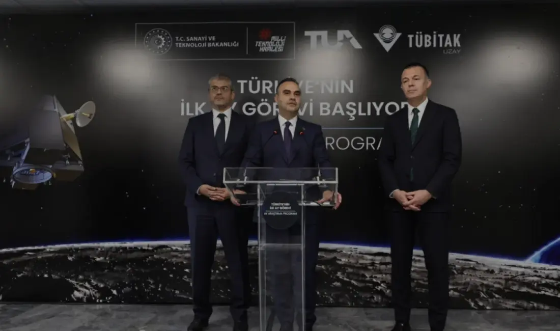 Türkiye'nin ilk derin uzay görevi için geliştirilen 3,5 tonluk Ay