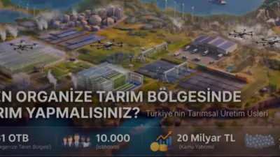 Türkiye, 42 ilde 61 projeyi kapsayan Organize Tarım Bölgeleri için