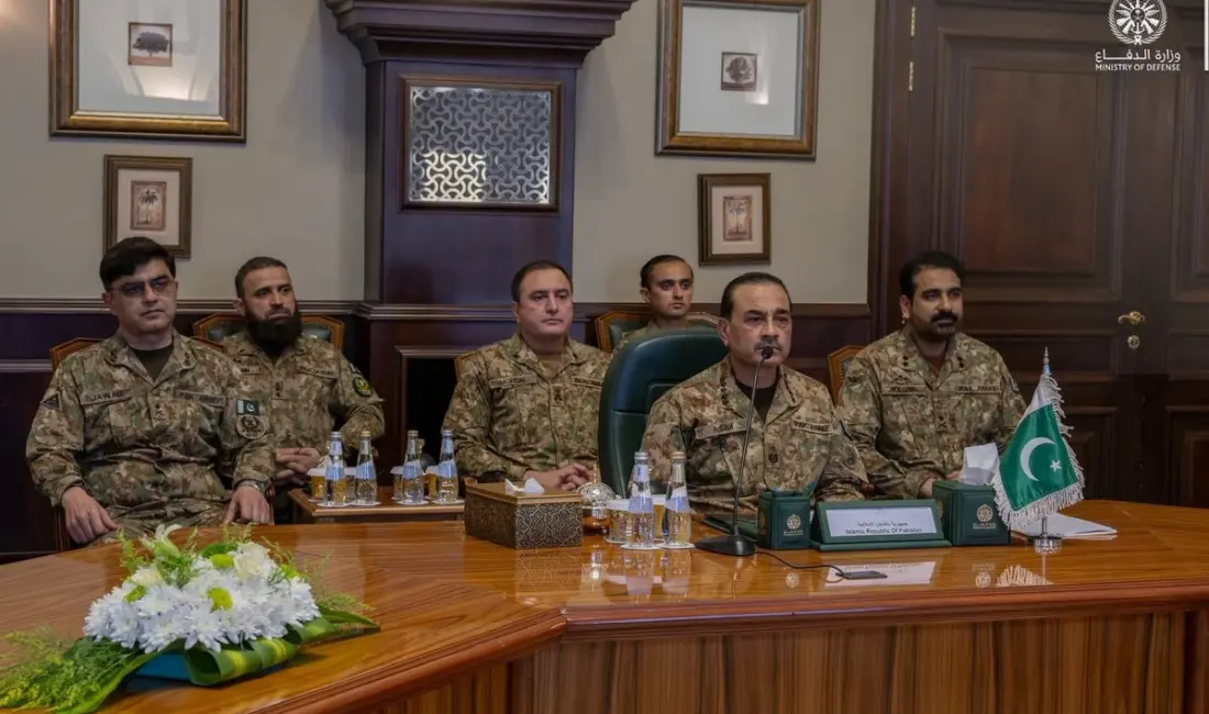 Genelkurmay Başkanı Selçuk Bayraktaroğlu, Pakistan Genelkurmay Başkanı Asim Munir ve