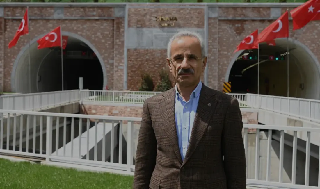Ulaştırma Bakanı Uraloğlu, Türkiye'nin en uzun 5 karayolu tünelinden bugüne