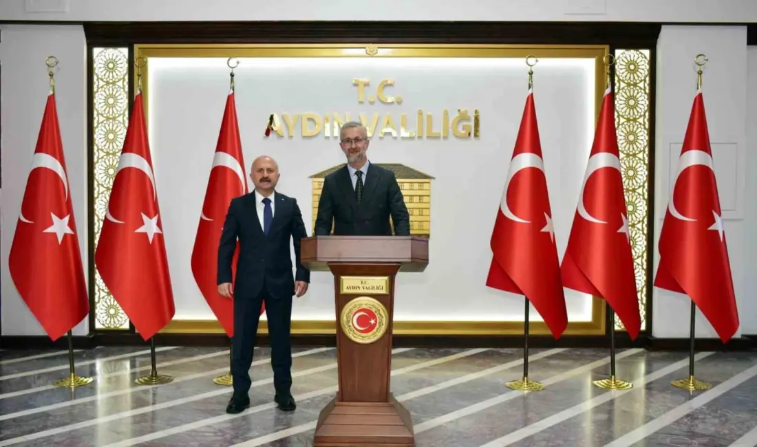 Ukrayna’nın Ankara Büyükelçisi Nariman Celalov, Aydın Valisi Dr. Osman Varol