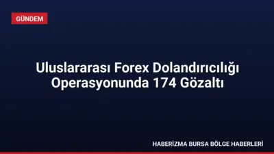 Uluslararası forex dolandırıcılığına yönelik 25 şirkete düzenlenen operasyonda 174 kişi