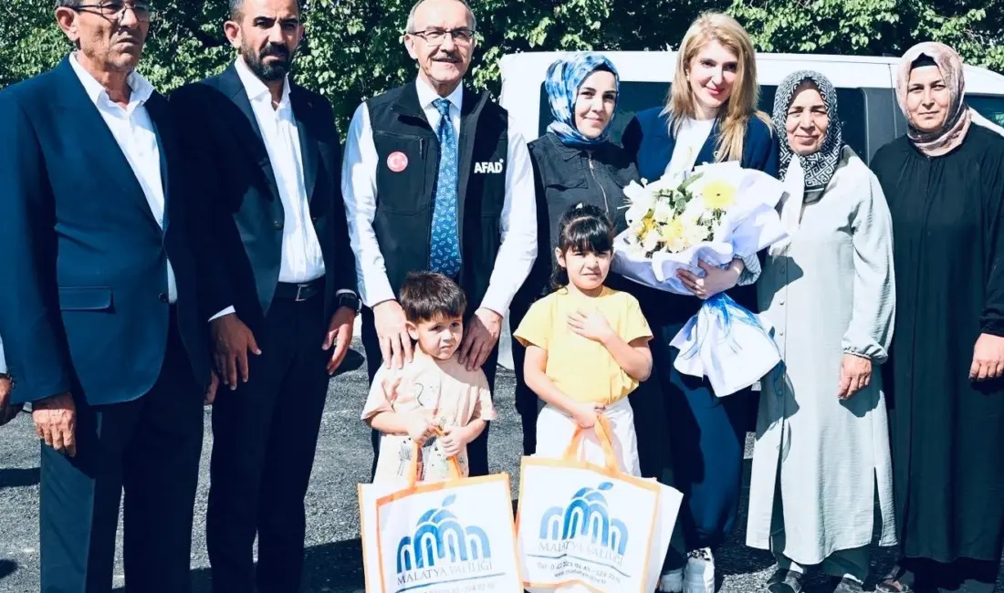 Malatya Valisi Seddar Yavuz ve AK Parti Malatya Milletvekili İnanç