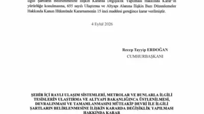 Van tramvay hattı projesinin Ulaştırma ve Altyapı Bakanlığınca üstlenilmesi, devralınması
