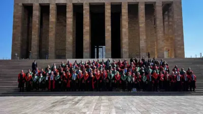 Yargıtay Başkanı Ömer Kerkez ve beraberindeki heyet, 2026-2027 adli yılının