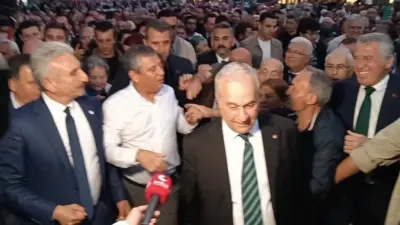 Yeni Parti Genel Başkanı Özgür Özel’in Bursa programında yaşanan bir