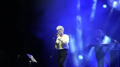 Bursa’nın Yenişehir ilçesinde 11. Uluslararası Altın Biber festivalinde sahne alan