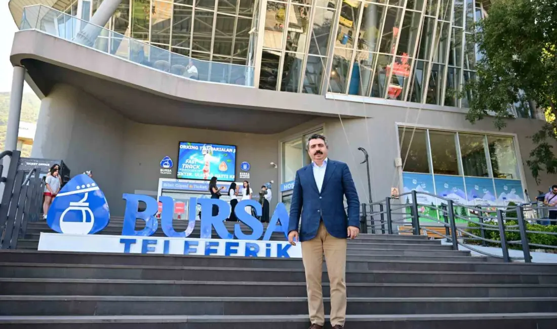 Bursa’da Yıldırım Belediyesi, ilçedeki 4 bin kadın ve çocuğu teleferikle