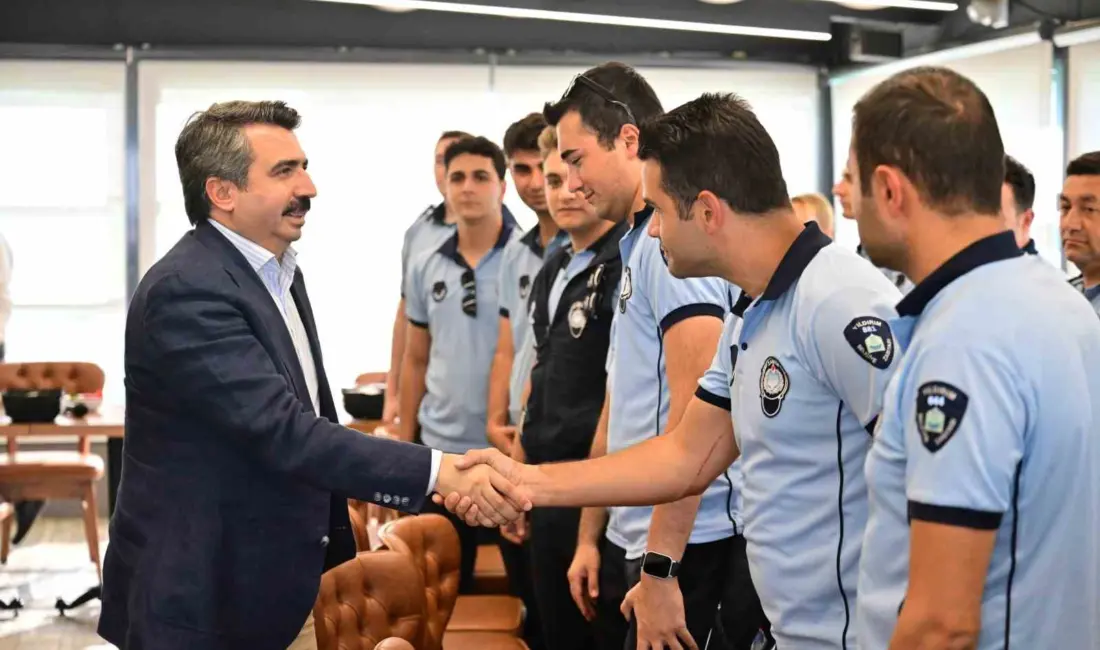 Yıldırım Belediye Başkanı Oktay Yılmaz, Zabıta Teşkilatı’nın 200. kuruluş yıl