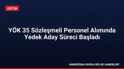 YÖK, 35 sözleşmeli personel alımında evrakını teslim etmeyen asıl adayların