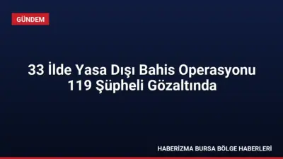 Eskişehir merkezli 33 ilde düzenlenen eş zamanlı operasyonda, yasa dışı