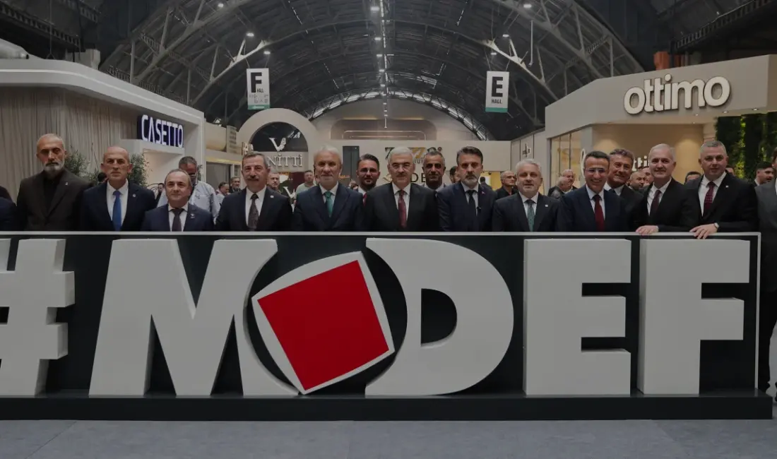 İnegöl'de düzenlenen 55. Uluslararası MODEF EXPO Mobilya Fuarı, yerli ve