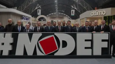 İnegöl'de düzenlenen 55. Uluslararası MODEF EXPO Mobilya Fuarı, yerli ve