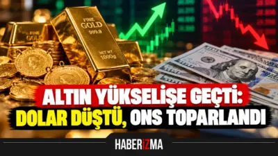Altın piyasasında önceki seanstaki sert düşüşün ardından rüzgar tersine döndü.