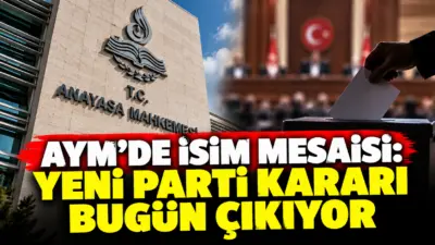 Anayasa Mahkemesi (AYM) Genel Kurulu, Türk siyasetinin son dönemdeki en