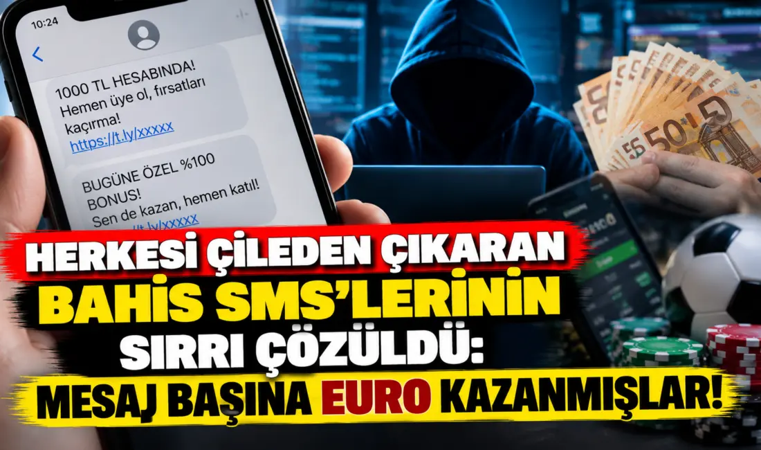 Milyonlarca vatandaşın cep telefonuna gece gündüz gelen ve büyük rahatsızlık