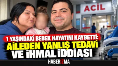 Antalya’nın Serik ilçesinde 13 aylık Gökçe Kaya isimli bebek, diş