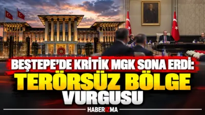 Cumhurbaşkanı Recep Tayyip Erdoğan başkanlığında Beştepe'de toplanan Millî Güvenlik Kurulu