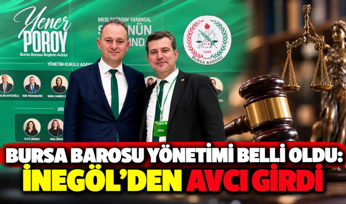 Bursa Barosu'nun Bursa Akademik Odalar Birliği (BAOB) Yerleşkesi'nde gerçekleştirilen tarihi