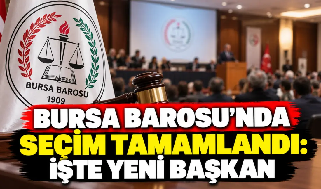 Bursa Barosu'nun Bursa Akademik Odalar Birliği (BAOB) Yerleşkesi'nde gerçekleştirilen Olağan