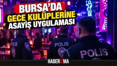 Bursa’da polis ekipleri tarafından 4 ilçede umuma açık iş yerlerine