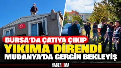 Bursa’nın Mudanya ilçesinde imar barışına başvuran ancak çeşitli sebeplerle red
