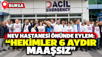 Bursa Tabip Odası (BTO) Yönetim Kurulu, Özel NEV Esentepe Hastanesi'nde