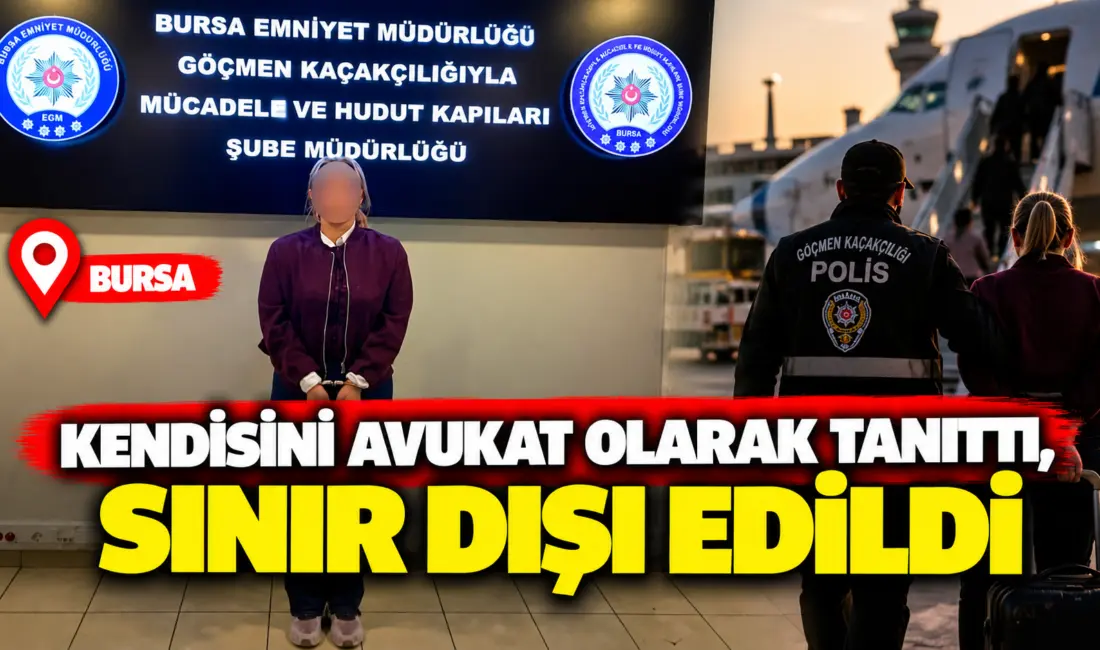 Bursa’da kendisini avukat olarak tanıtarak hukuki destek sağlama vaadiyle vatandaşları