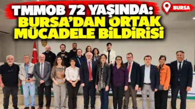 Türk Mühendis ve Mimar Odaları Birliği’nin (TMMOB) kuruluşunun 72. yıl