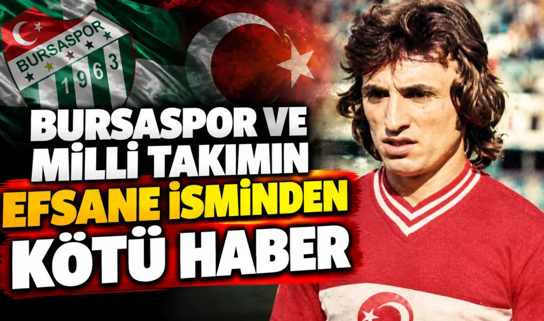 Bursaspor ve Milli Takım’da uzun süre forma giyerek Türk Futbol