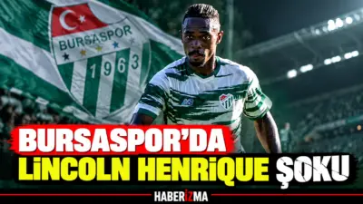 Bursaspor’da Lincoln Henrique’nin sağ addüktör longus kasında gerilme ve ödem