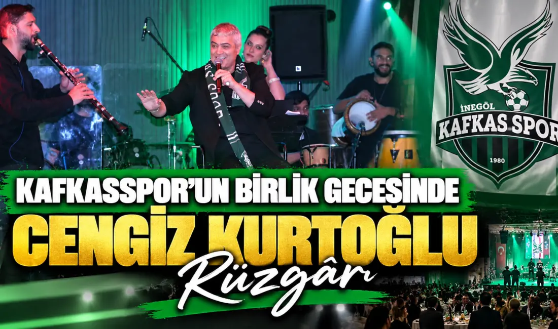 Nesine 2. Lig Beyaz Grup temsilcimiz İnegöl Kafkasspor, düzenlediği görkemli
