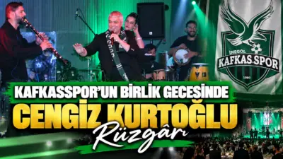 Nesine 2. Lig Beyaz Grup temsilcimiz İnegöl Kafkasspor, düzenlediği görkemli