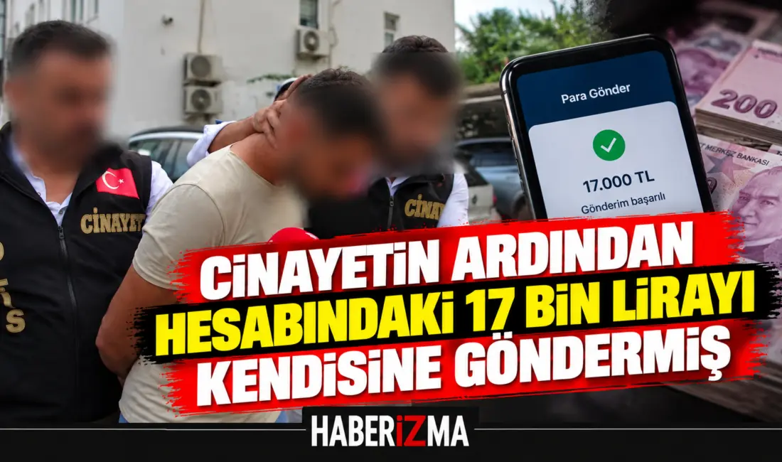 Antalya’da birlikte yaşadığı kadını boğarak öldürdükten sonra şehirlerarası otobüsle Konya’ya