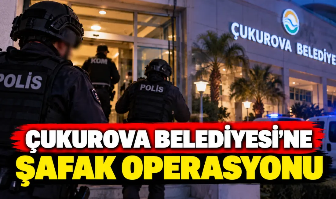 Adana'da yerel yönetimleri sarsan bir son dakika gelişmesi yaşandı. Çukurova