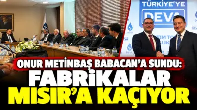 DEVA Partisi İnegöl İlçe Başkanı Onur Metinbaş, Ankara'da Genel Başkan