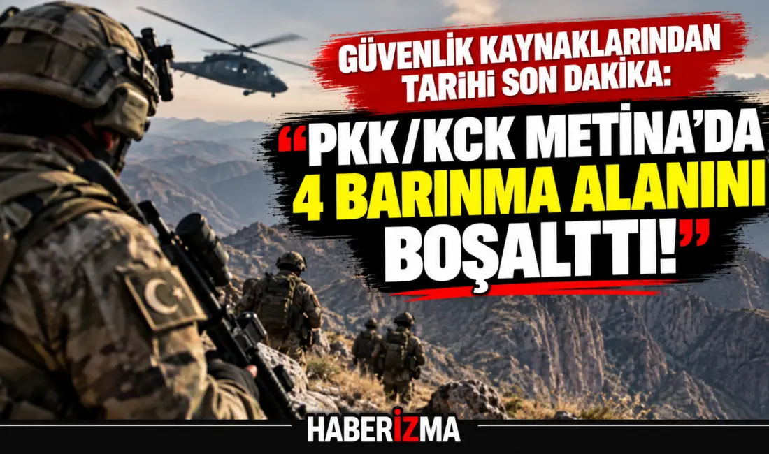 Güvenlik kaynakları, Irak'ın kuzeyinde 'Terörsüz Türkiye ve Terörsüz Bölge' süreci