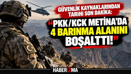 Güvenlik kaynakları, Irak'ın kuzeyinde 'Terörsüz Türkiye ve Terörsüz Bölge' süreci