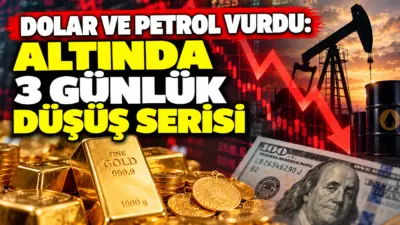 Altın piyasasında son günlerde yaşanan yukarı yönlü hareket yerini sert