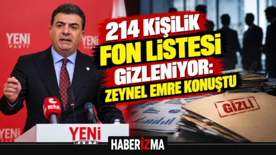 YENİ Parti Sözcüsü Zeynel Emre, parti genel merkezinde düzenlediği basın