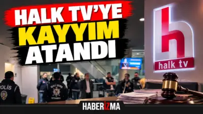 Sabah saatlerinde Halk TV’nin binasında Mali Suçlarla Mücadele Şube Müdürlüğü