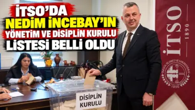 İnegöl Ticaret ve Sanayi Odası'nda (İTSO) yeni dönemin yönetimini belirleyecek