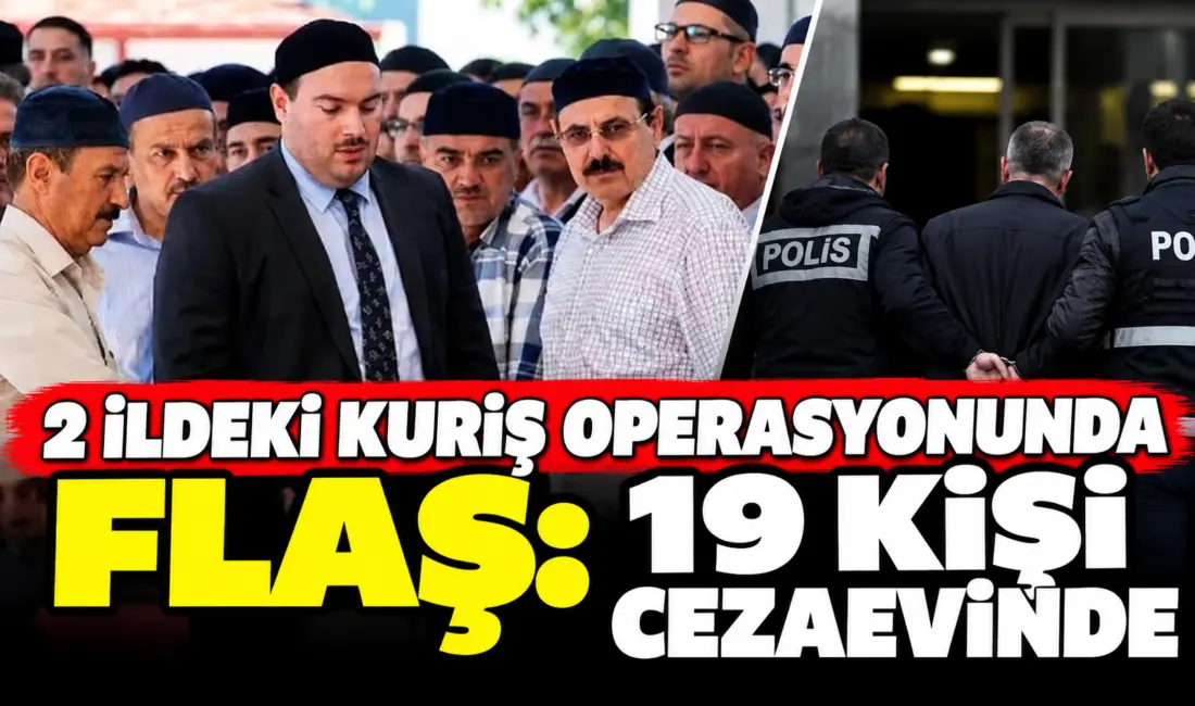 Ankara Cumhuriyet Başsavcılığı koordinesinde 'Alihan Kuriş çıkar amaçlı suç örgütü'ne